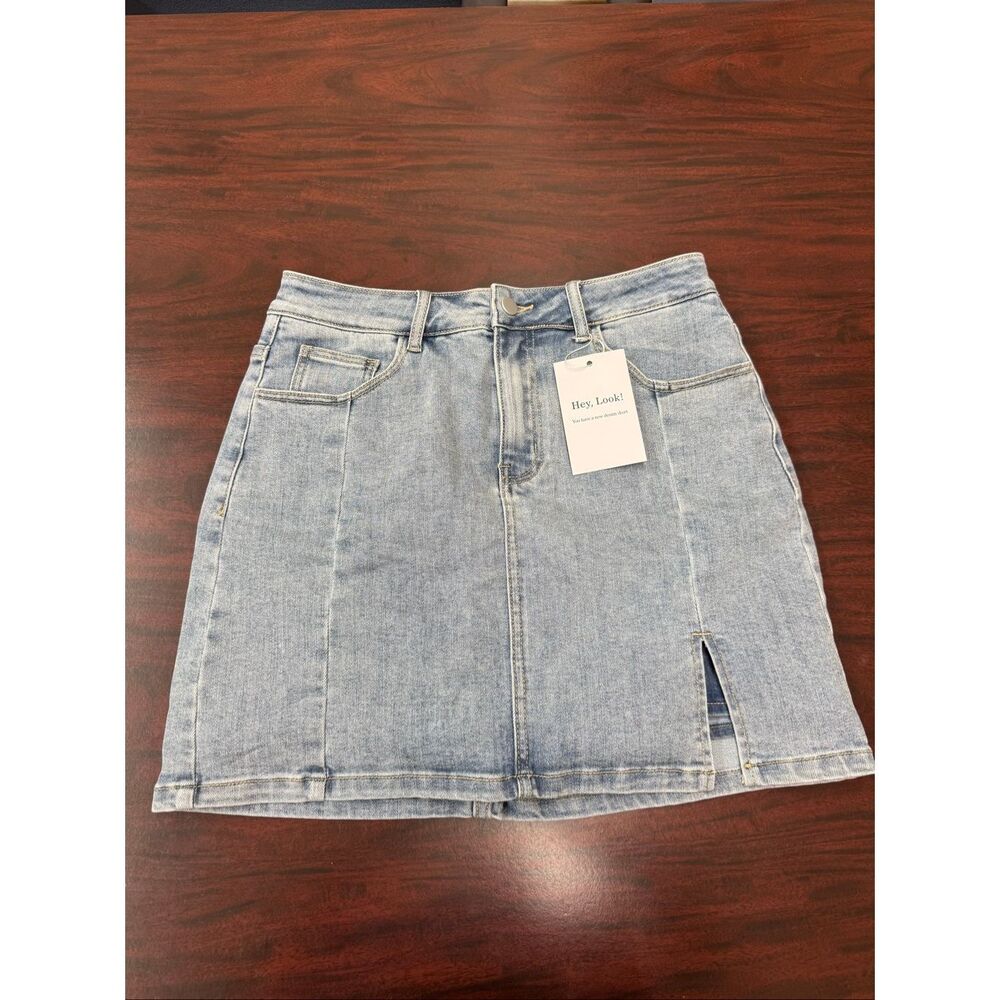 NWT Denim Skort Size Large